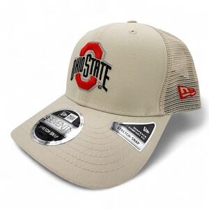 Ohio State‎ Buckeyes Hat New Era Perform 9Seventy Trucker Snapback Cap NEW